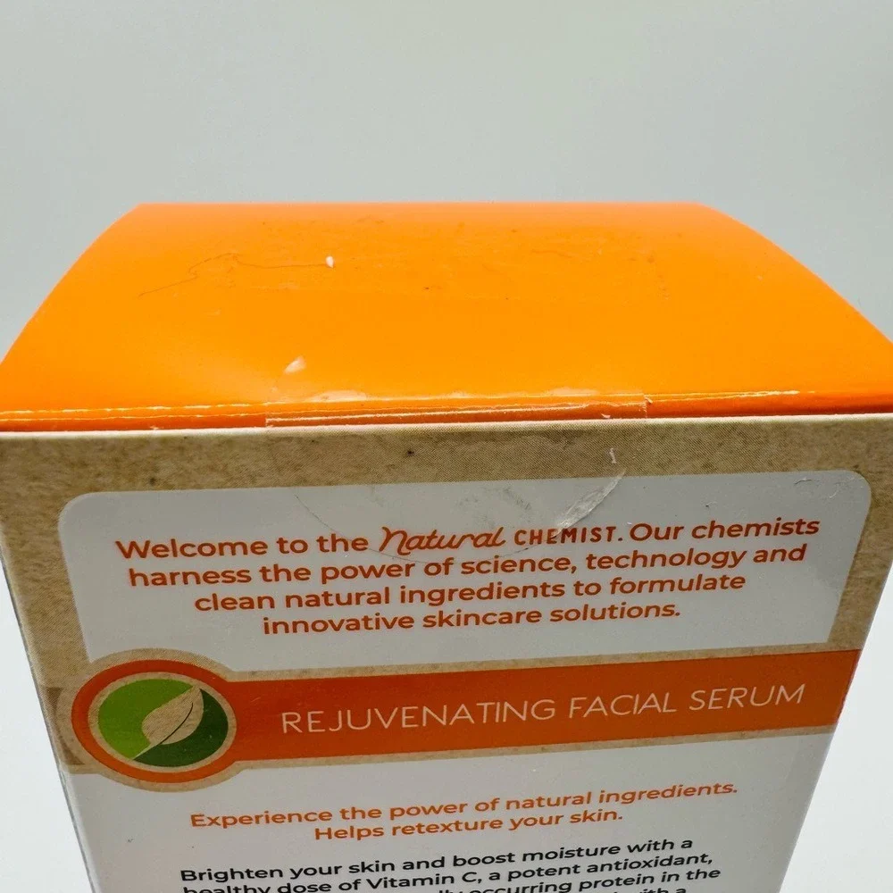 Natural Chemist Vitamin C Rejuvenating Facial Serum With Collagen‎ NEW